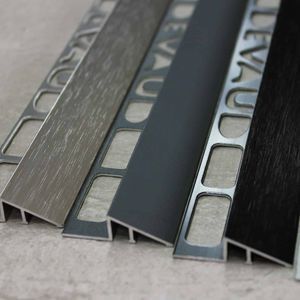 perfil de transición de aluminio