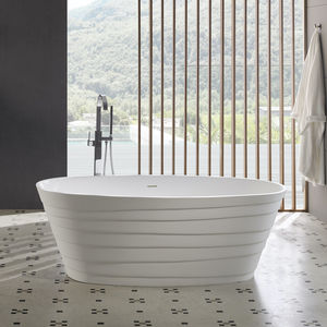 bañera ovalada