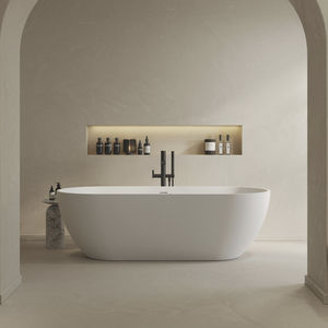 bañera ovalada
