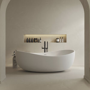 bañera ovalada