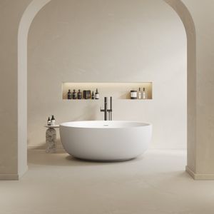 bañera redonda