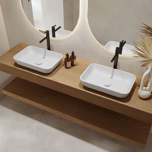 mueble de lavabo doble