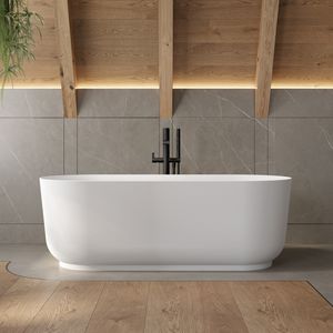 bañera ovalada
