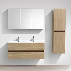 mueble de lavabo doble