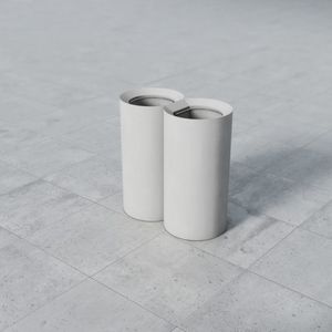 cubo de basura público