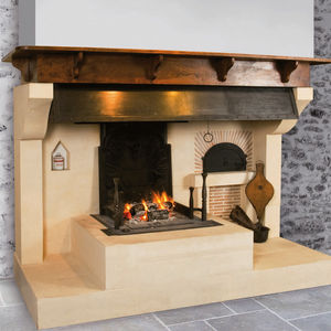 chimenea de leña