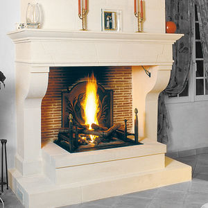 chimenea de leña