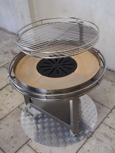 barbacoa de carbón