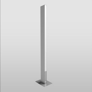 perfil de iluminación de pie