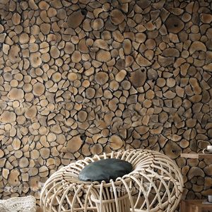 revestimiento de pared de madera