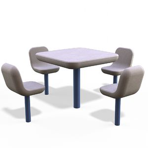 mesa de pícnic contemporánea