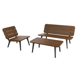 mesa de pícnic contemporánea