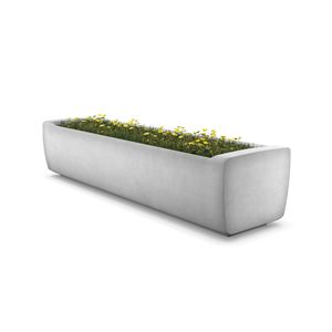 jardinera de hormigón