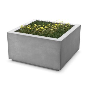 jardinera de hormigón
