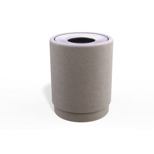 cubo de basura público