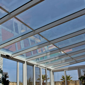 veranda de vidrio