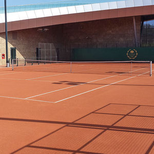 pavimento deportivo de arcilla / de interior / de exterior / para pista de tenis