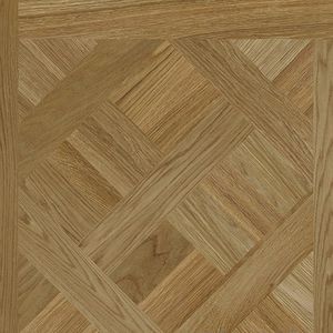 parquet en losas / macizo / para pegar / de roble