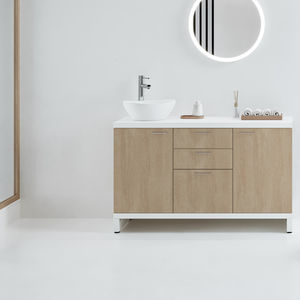 mueble de lavabo de pie