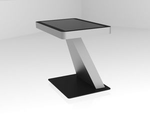 soporte para pantalla táctil para espacio público