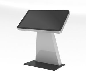 soporte para pantalla táctil para espacio público