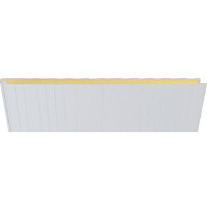 panel sándwich para fachada / para techado / para muro / cara de acero