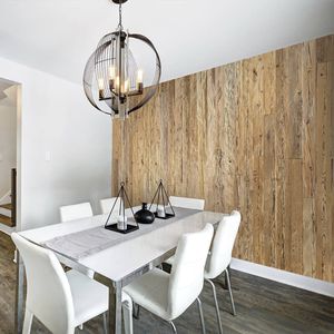 revestimiento mural de madera
