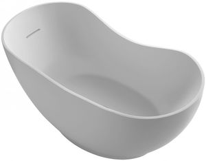 bañera ovalada