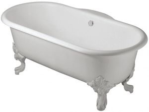 bañera ovalada