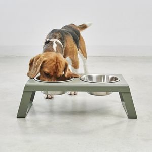cuenco para perro de aluminio