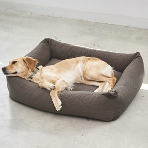 cama para perros de tejido