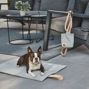 cama para perros de tejido