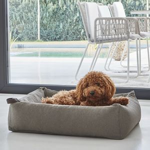 cama para perros de tejido