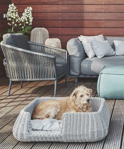 cesta para perros de fibra acrílica