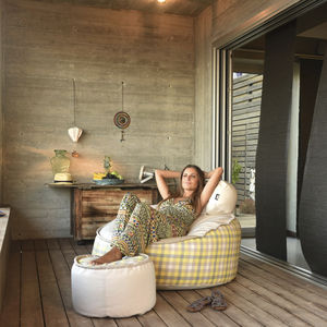 sillón pera contemporáneo