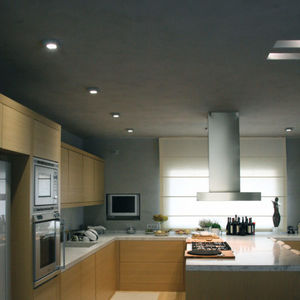 foco de techo / de interior / LED / cuadrado