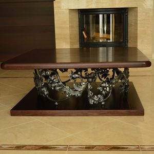 mesa de centro clásica