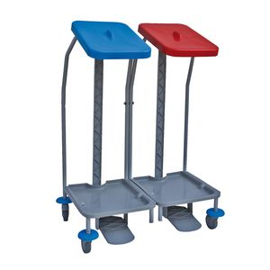 carrito para desechos