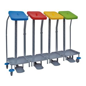 carrito para desechos