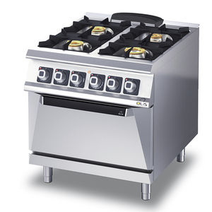 cocina con horno de gas