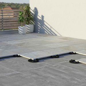 pedestal para suelo técnico de plástico