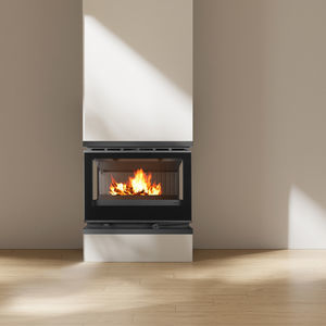 chimenea insertable de 3 caras