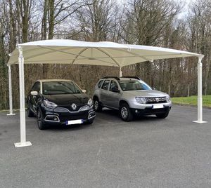 cubierta para aparcamiento de aluminio