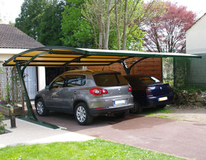 cubierta para aparcamiento de aluminio