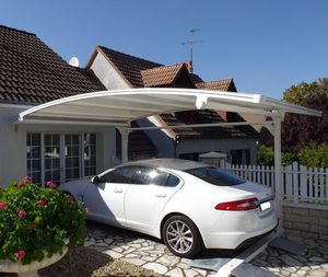 cubierta para aparcamiento de aluminio