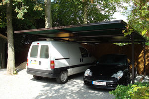 cubierta para aparcamiento de aluminio