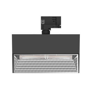 iluminación de carril bañador de pared