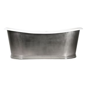bañera ovalada