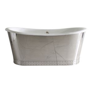 bañera ovalada
