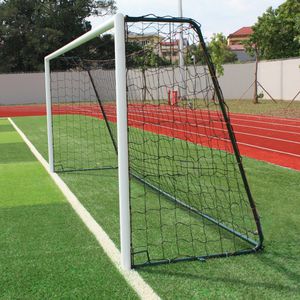 portería de fútbol de acero galvanizado